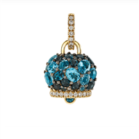 Charm Chantecler Mujer Campanelle in Oro Diamante 44682